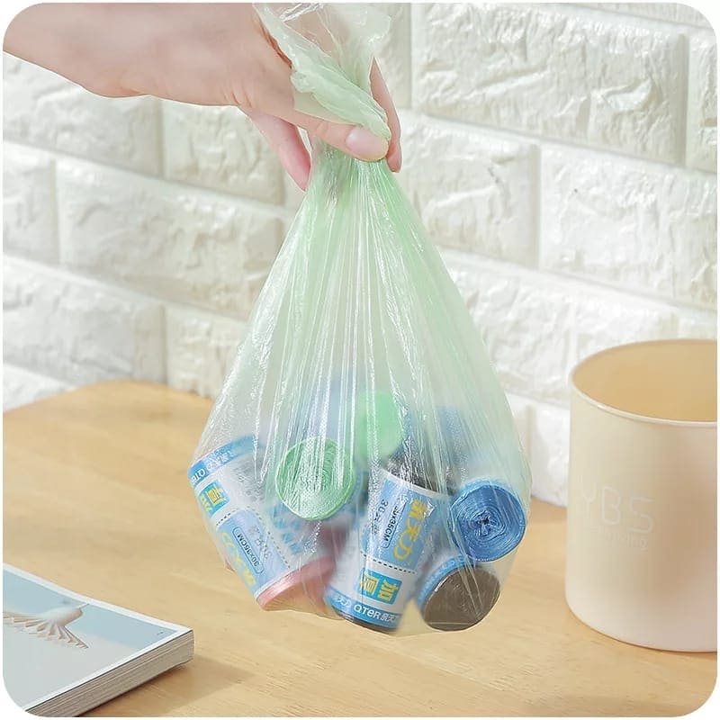 100Pcs/5 Rolls Domestic Garbage Bags, Waste Trash Bags For Kitchen, Strong Bearing Durable Trash Bags, Clean-up Plastic Trash Bags, Bathroom Trash Can Liners For Bedroom 100Pcs/5 Rolls Domestic Garbage Bags, Waste Trash Bags For Kitchen, Strong Bearing Durable Trash Bags, Clean-up Plastic Trash Bags, Bathroom Trash Can Liners For Bedroom